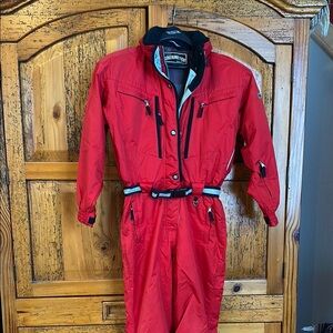 Woman’s Vintage/Retro one piece ski suit